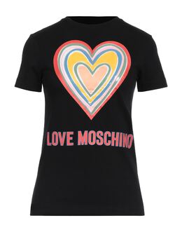 LOVE MOSCHINO: Футболка с блёстками 