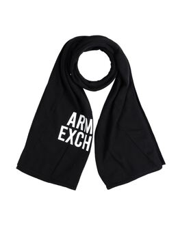 ARMANI EXCHANGE: Чёрный шарф 