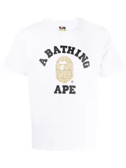 A BATHING APE®: Хлопковая футболка 