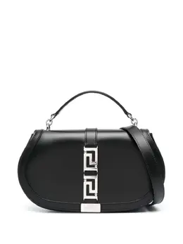 Versace: Чёрная сумка  Greca