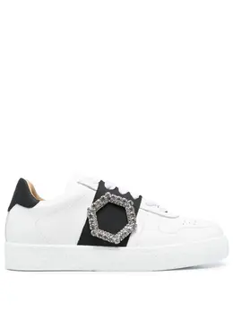 Philipp Plein: Чёрные кроссовки 