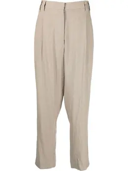 Brunello Cucinelli: Бежевые брюки 