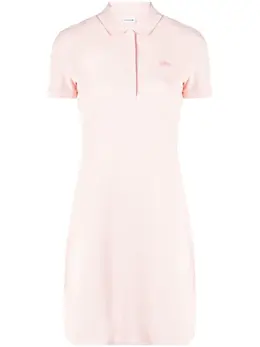 Lacoste: Розовое поло 