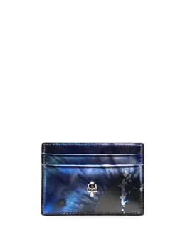 Alexander McQueen: Чёрный кошелёк  Skull