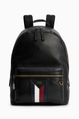 Tommy Hilfiger: Чёрный рюкзак Essential