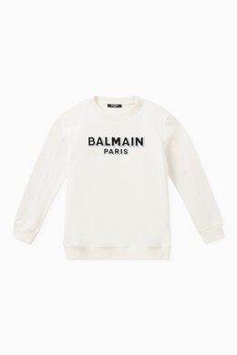 Balmain: Футболка с принтом