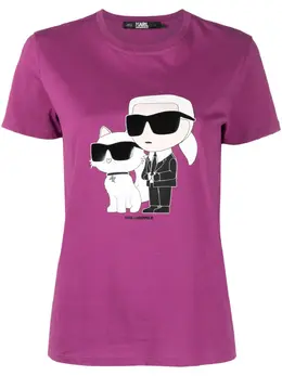 Karl Lagerfeld: Хлопковая футболка 