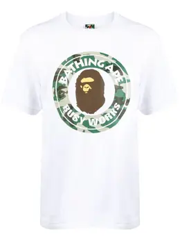 A BATHING APE®: Футболка с принтом 