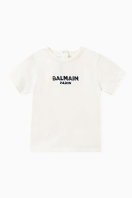 Balmain: Бархатная футболка