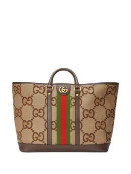 Gucci: Сумка-шоппер  GG в полоску