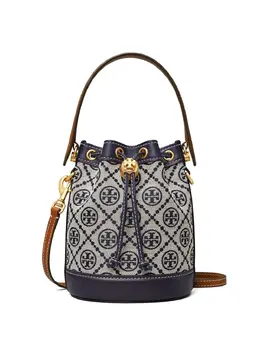 Tory Burch: Синяя сумка 