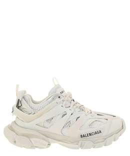 Balenciaga: Белые кроссовки  Track