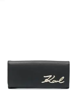 Karl Lagerfeld: Чёрный кошелёк  K/Signature