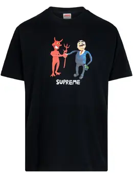 Supreme: Чёрная футболка 