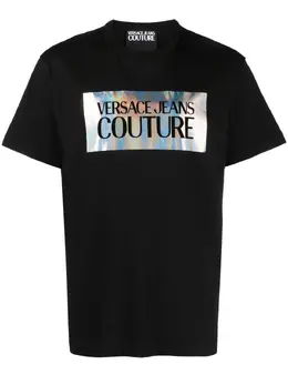 Versace Jeans Couture: Футболка с принтом