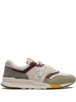 New Balance: Бежевые кроссовки  997