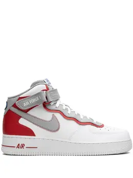 Nike: Белые кроссовки Air Force 1