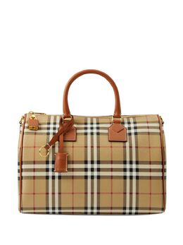 Burberry: Бежевая сумка 