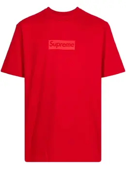 Supreme: Красная футболка  Box Logo