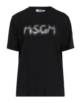 MSGM: Футболка с воротником 