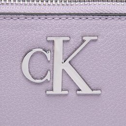 Calvin Klein Jeans: Фиолетовая сумка