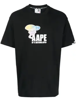 AAPE BY *A BATHING APE®: Футболка с принтом