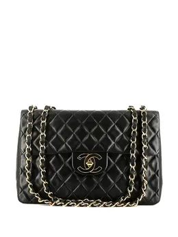 CHANEL Pre-Owned: Чёрная сумка 