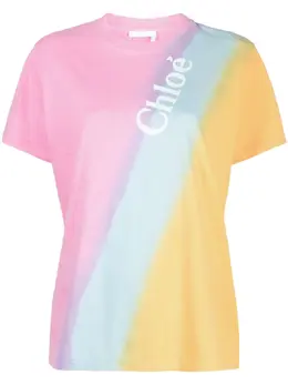 Chloé: Футболка с принтом 