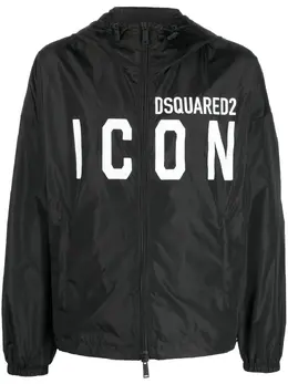 Dsquared2: Куртка  Icon с принтом