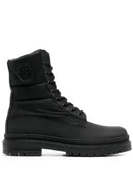 Philipp Plein: Чёрные ботинки 
