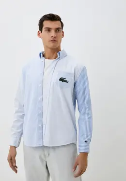 Lacoste: Голубая рубашка