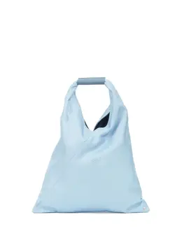 MM6 Maison Margiela: Светлая сумка-шоппер 