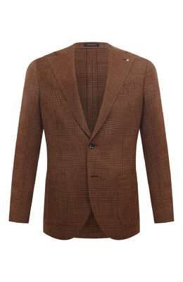 Пиджак из шерсти и шелка Sartoria Latorre ef74 qd0534