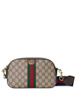 Gucci: Коричневая сумка  Ophidia GG