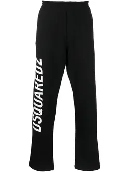Dsquared2: Брюки с принтом 