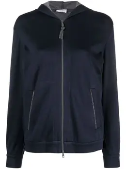 Brunello Cucinelli: Синяя толстовка  Monili