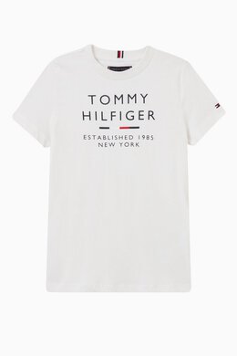 Tommy Hilfiger: Хлопковая футболка Soft