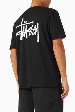 Stussy: Футболка с принтом