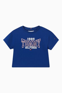 Tommy Hilfiger: Хлопковая футболка 1985