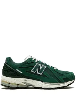 New Balance: Зелёные кроссовки  1906R
