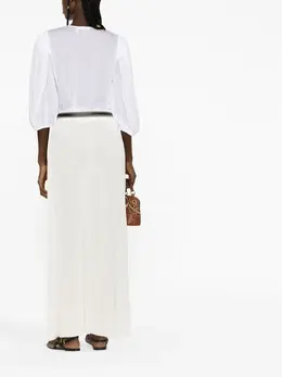 Chloé: Белая блуза 