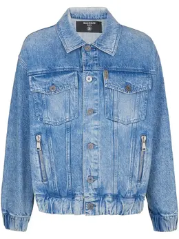 Balmain: Джинсовая куртка 