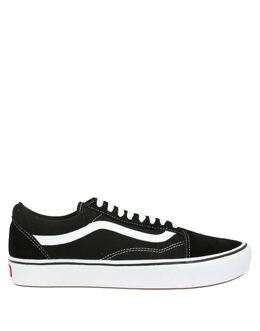 VANS: Чёрные кроссовки 