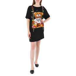 Moschino: Рубашка Teddy с принтом