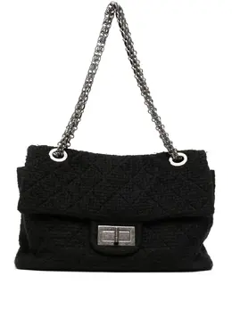 CHANEL Pre-Owned: Чёрная сумка 