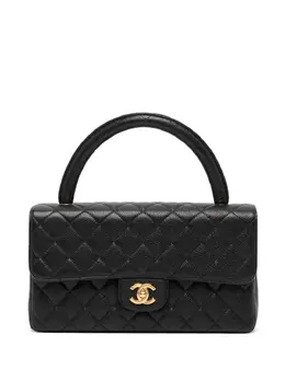 CHANEL Pre-Owned: Чёрная сумка 