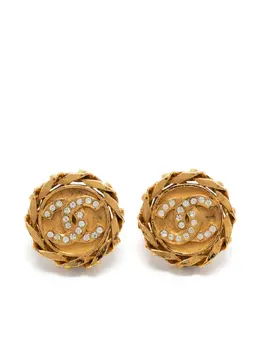 CHANEL Pre-Owned: Серьги 