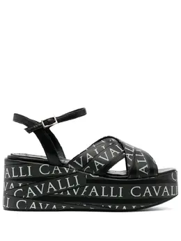 Roberto Cavalli: Чёрные сандалии 