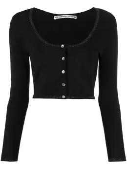 Alexander Wang: Чёрный кардиган 
