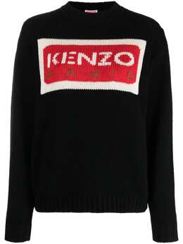 Kenzo: Свитер Paris из шерсти